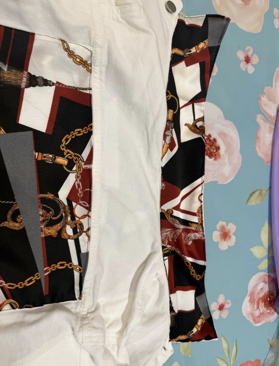 Second garment from stitching project three